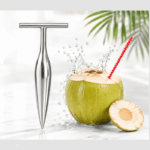 Stainless Steel Coconut Opener Tool Green Tender Coconut Driller .
