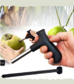 Stainless Steel Coconut Opener Tool with Driller & Cleaner -( pack of 2). - Image 2