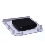 Unbreakable TV Set Top Box Stand with Remote Holder | Wall Mount Shelf - Image 4