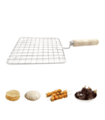 Papad Jali | Chapati Roti Griller | Barbeque Jali Griller – Square Multi-Purpose Roasting Griller