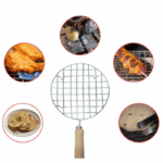 Multi Purpose Roasting Griller Round - Chapati Roti Griller | Phulka Grill | Papad Jali